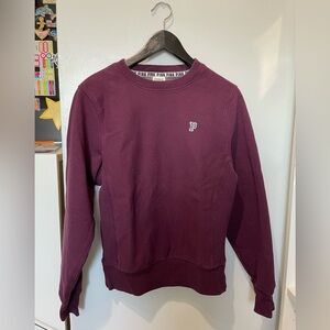 Victoria's Secret Women’s XS Burgundy Crewneck Sweater